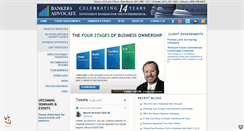 Desktop Screenshot of bankersadvocate.com