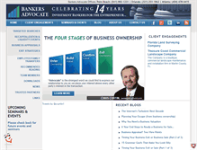 Tablet Screenshot of bankersadvocate.com